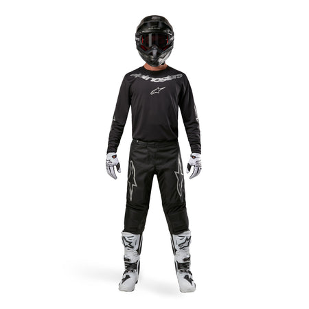 Dres Alpinestars Fluid Graphite černá/střibrná
