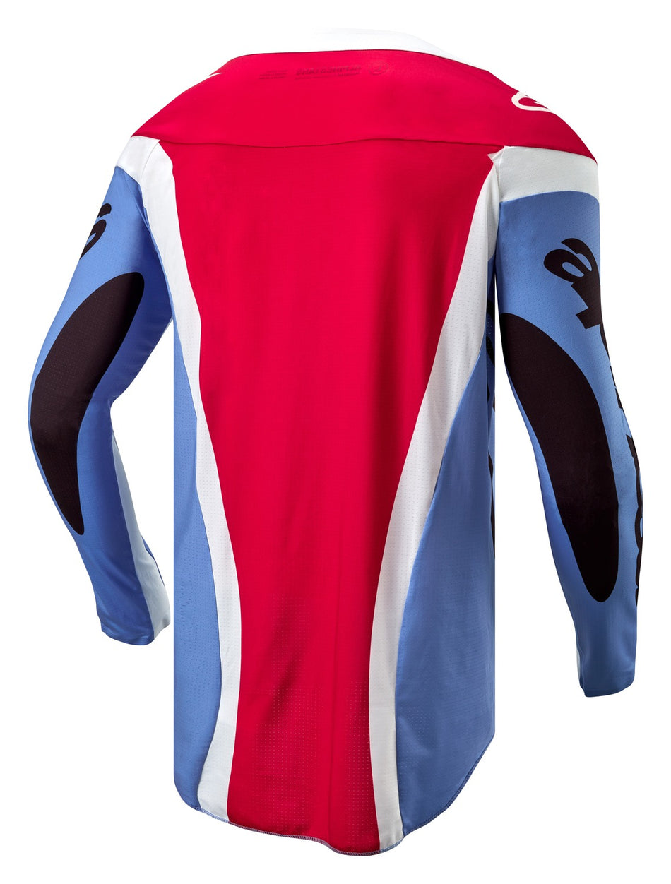 Dres Alpinestars Techstar Ocuri světle modrá/bílá/červená
