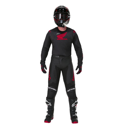 Dres Alpinestars Racer Iconic Honda černá/červená