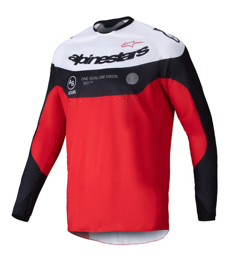 Dres Alpinestars PRO-DURA černá/červená/bílá