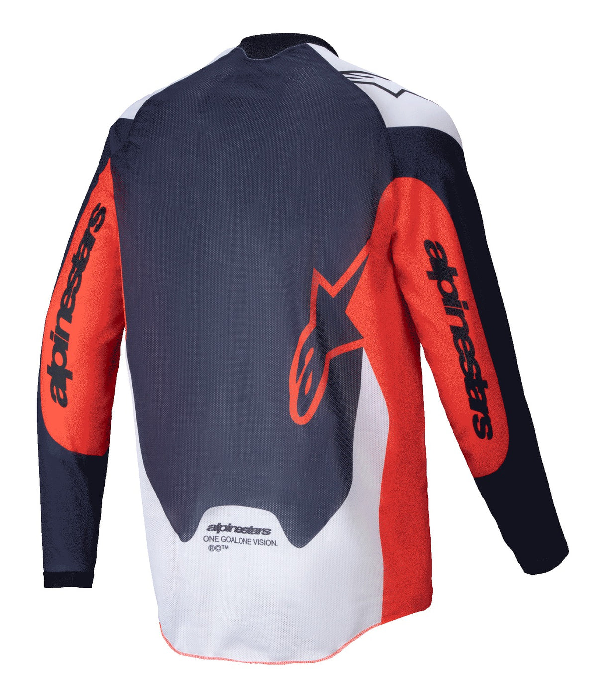 Dres Alpinestars PRO-DURA modrá/oranžová/bílá