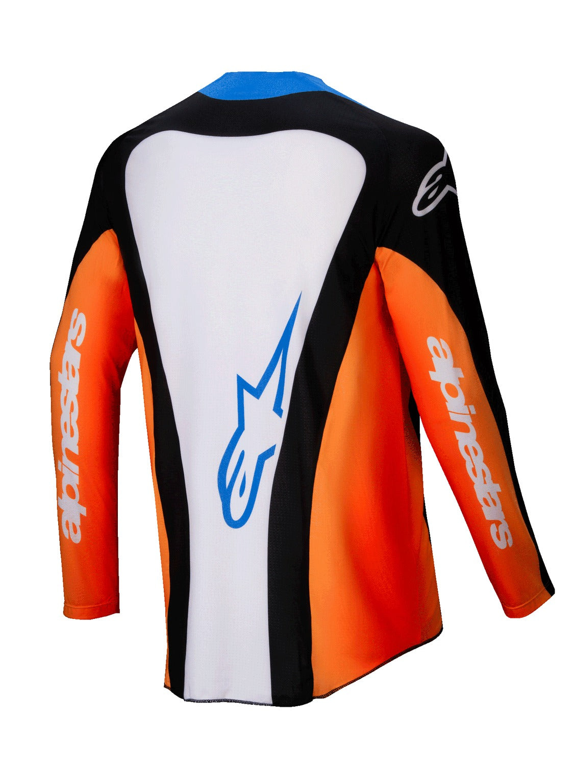 Dres Alpinestars Techstar Melt oranžová/modrá