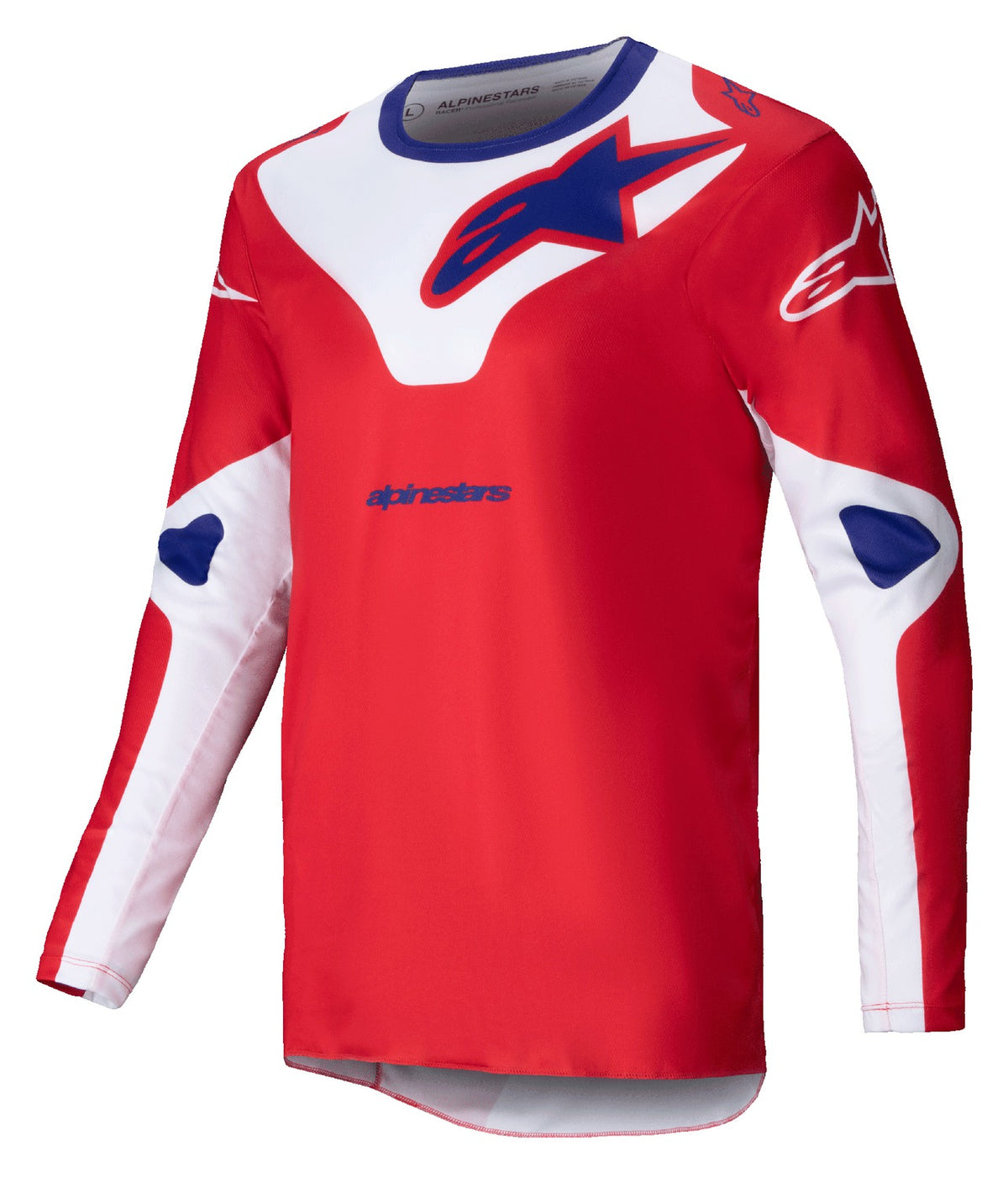 Dres Alpinestars Racer Veil červená/bílá