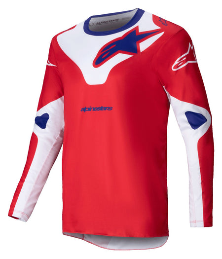 Dres Alpinestars Racer Veil červená/bílá