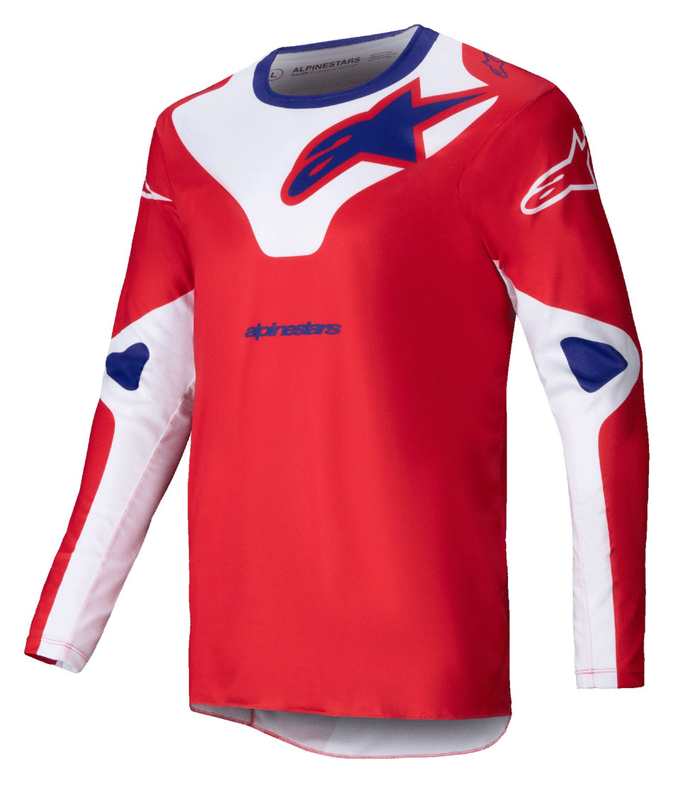 Dres Alpinestars Racer Veil červená/bílá