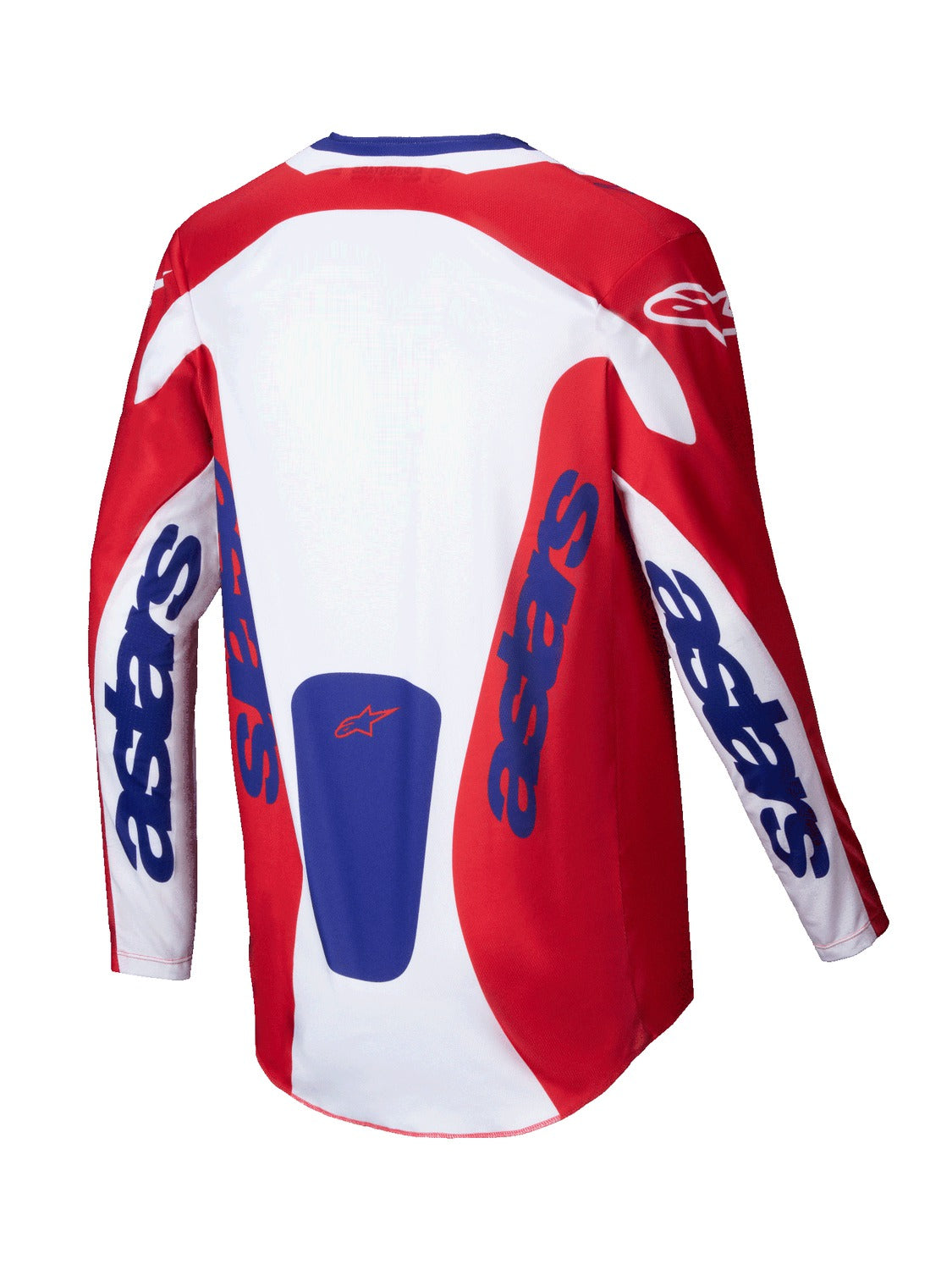 Dres Alpinestars Racer Veil červená/bílá