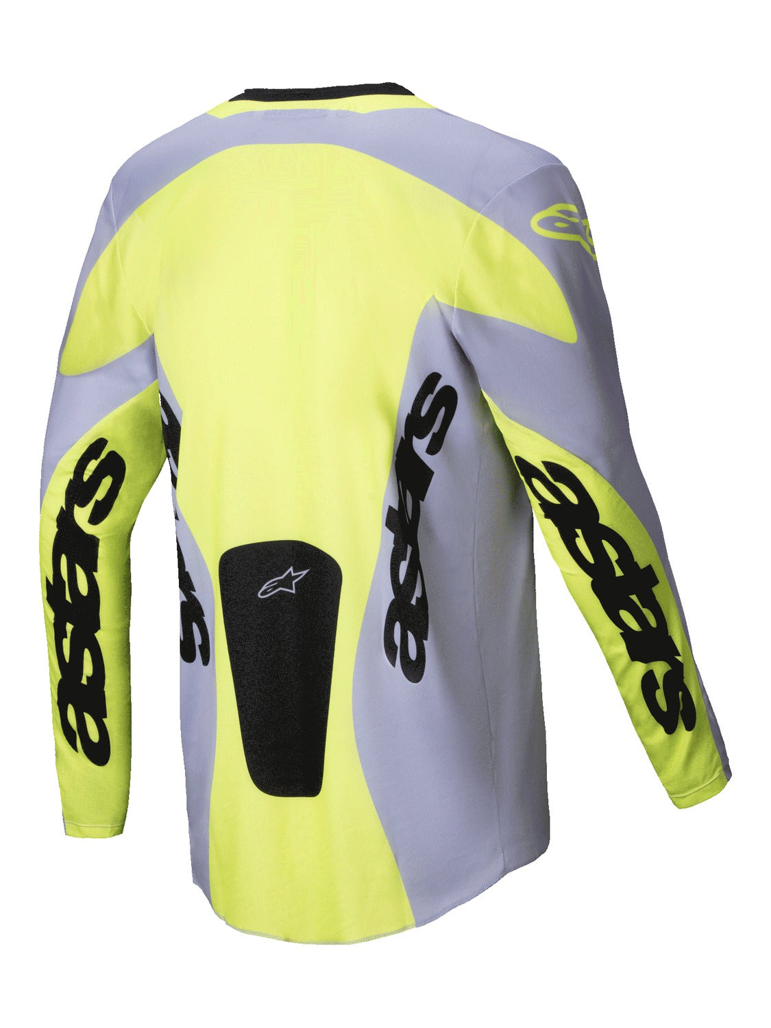 Dres Alpinestars Racer Veil šedá/žlutá fluo