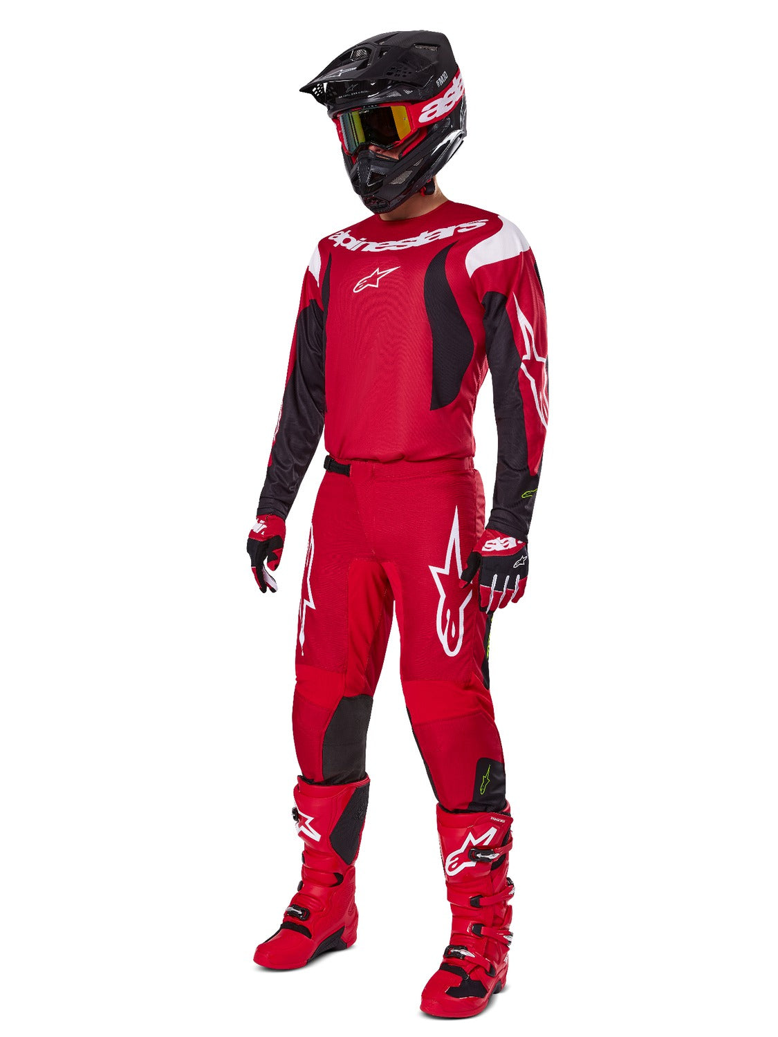 Dres Alpinestars Fluid Haul červená/černá