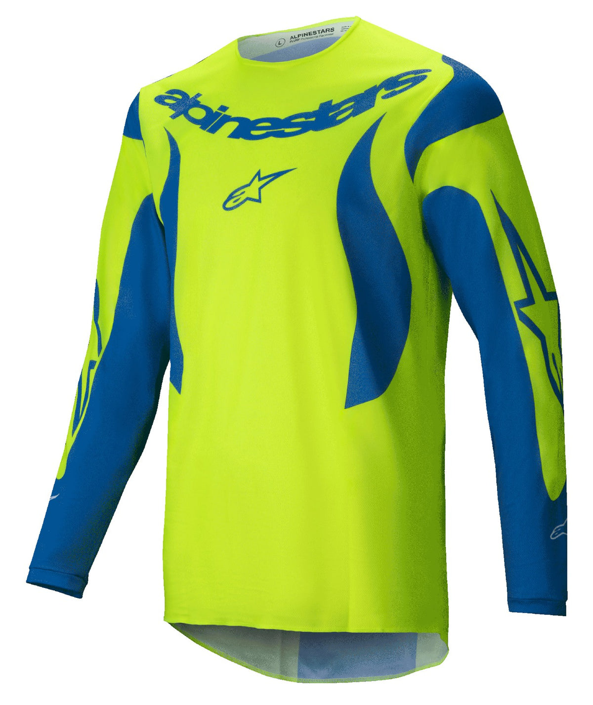 Dres Alpinestars Fluid Haul žlutá fluo/modrá