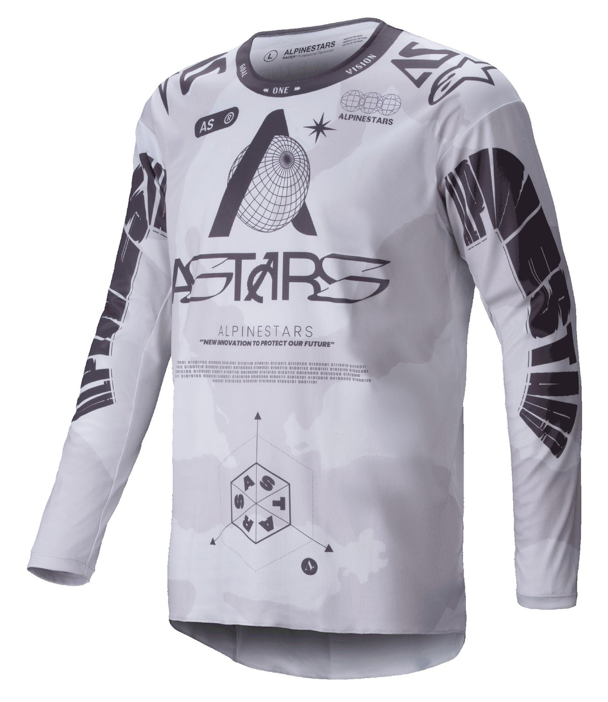 Dres Alpinestars Racer Hollow světlá camo/hnědá