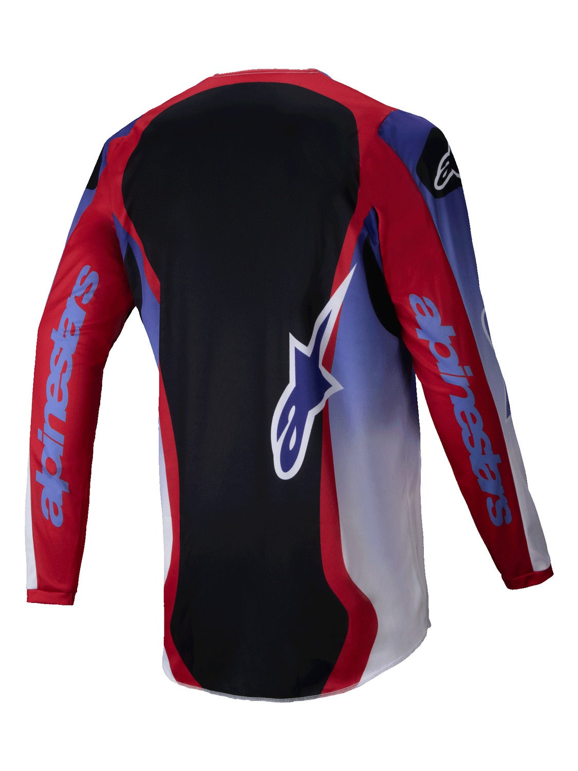 Dres Alpinestars Fluid Wurx fialová/červená