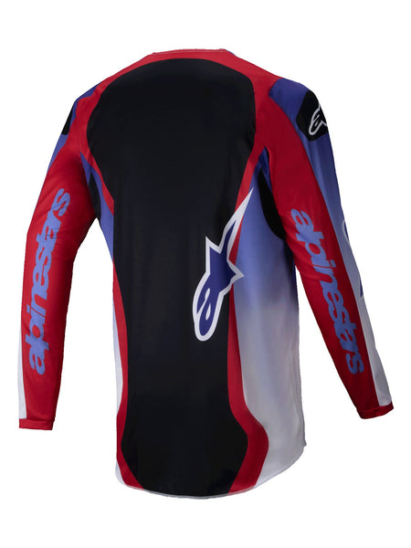 Dres Alpinestars Fluid Wurx fialová/červená