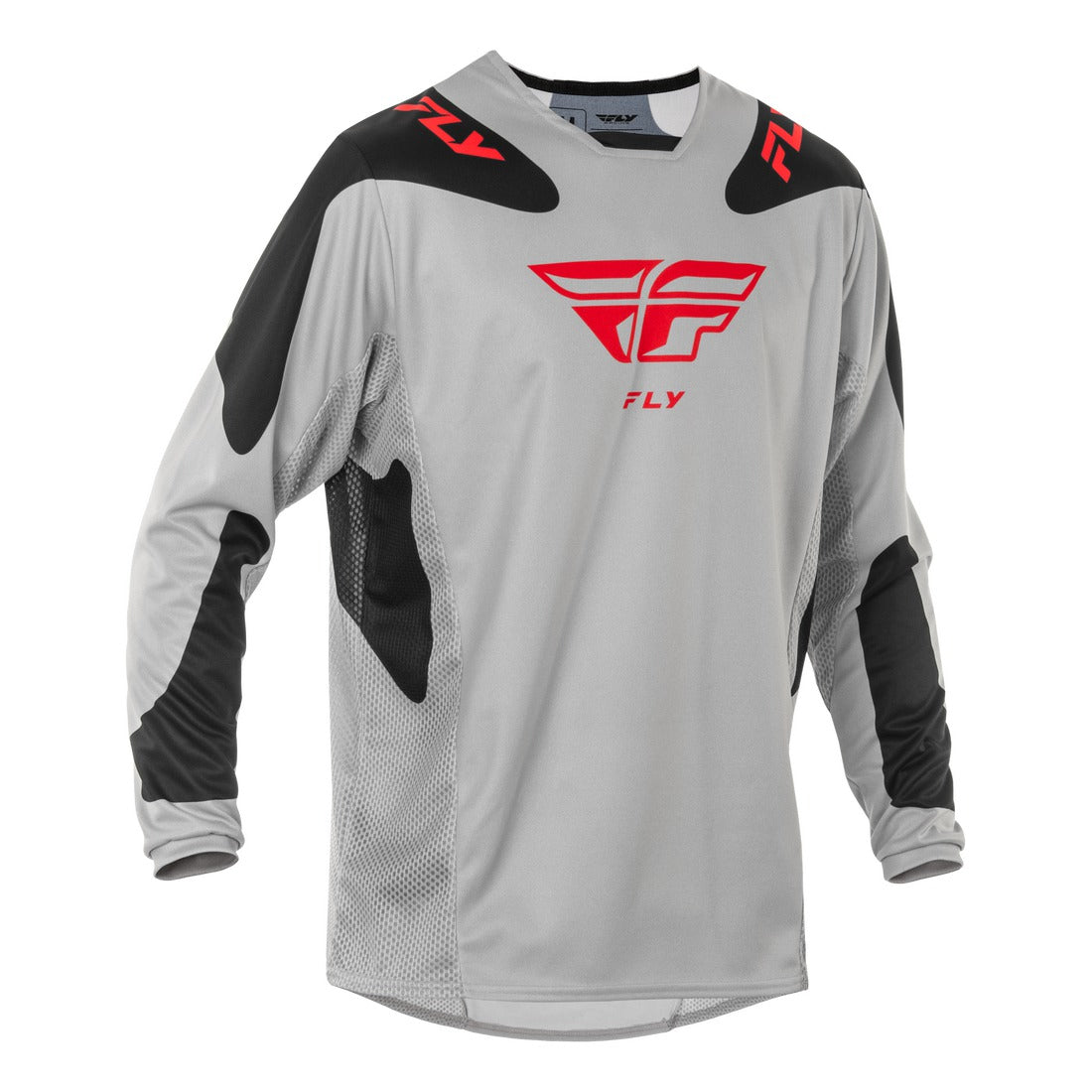 Dres Fly Racing Kinetic SYM šedá/červená/černá