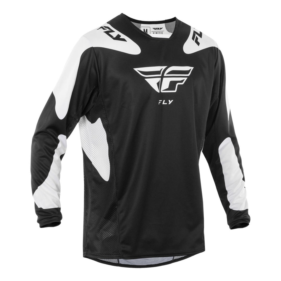 Dres Fly Racing Kinetic SYM černá/bílá