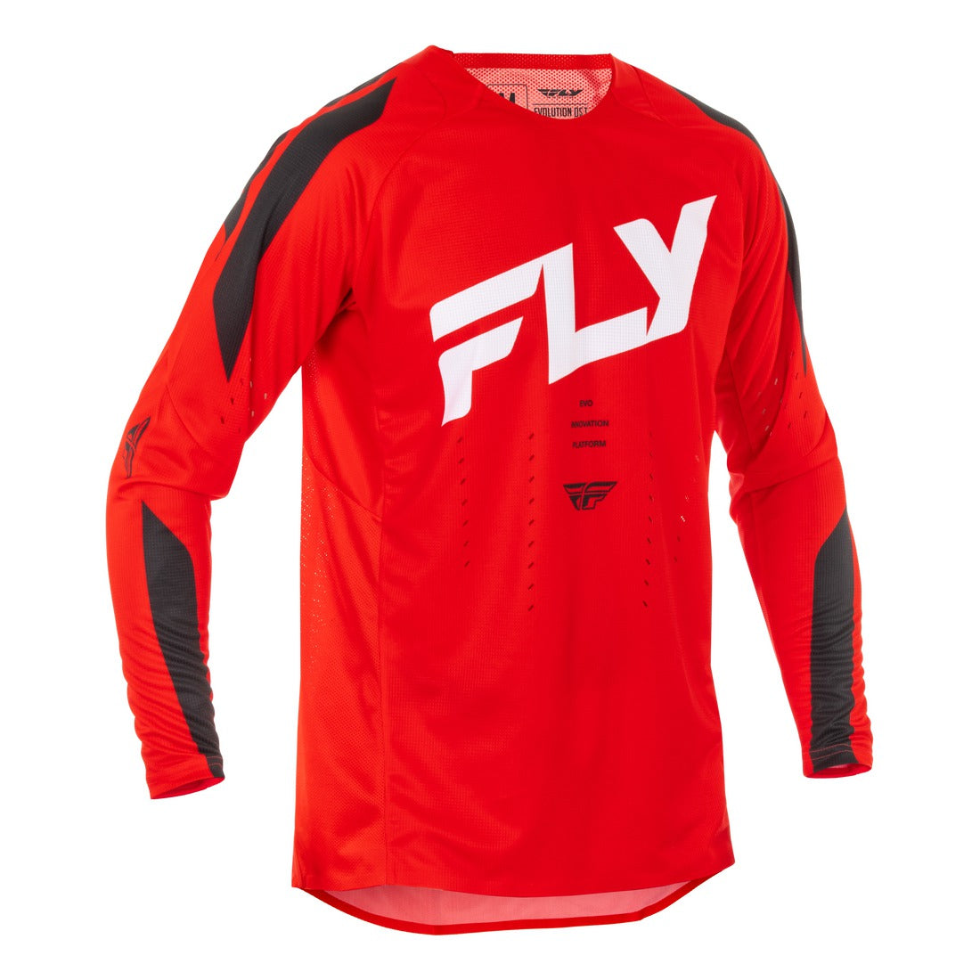 Dres Fly Racing Evolution červená/bílá/černá