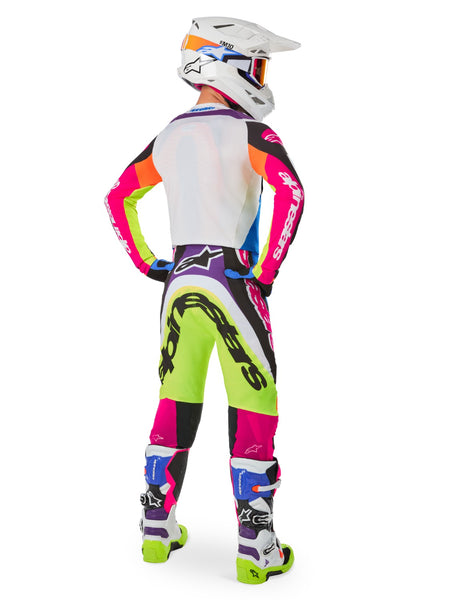 Dres Alpinestars Supertech SX limitovaná edice HAY multicolor