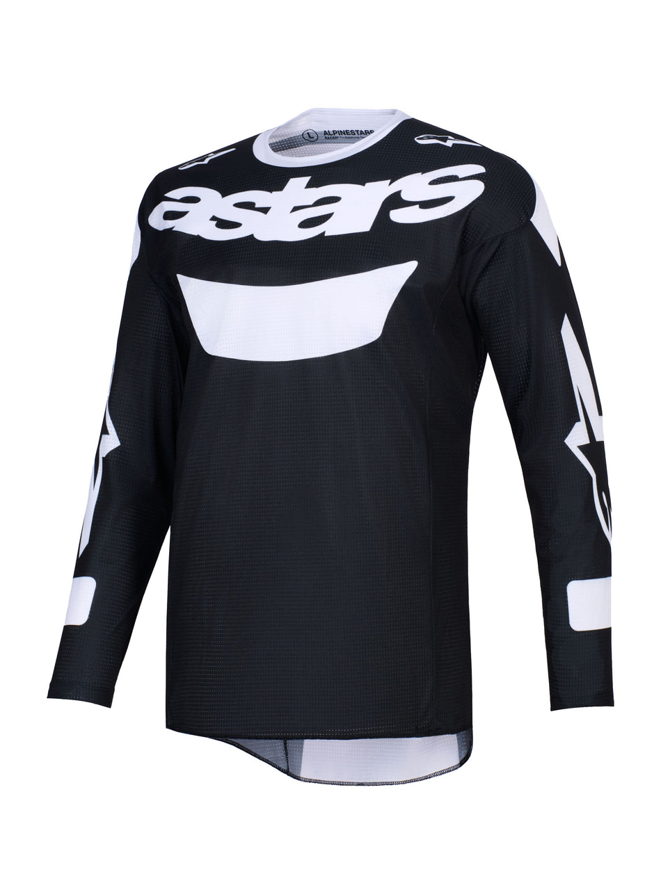 Dres Alpinestars Racer AIR Riway černá/bílá