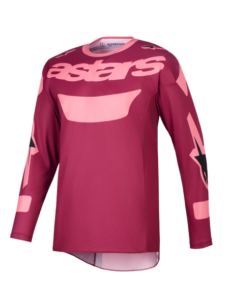 Dres Alpinestars Racer Riway tmavě červená/korálová