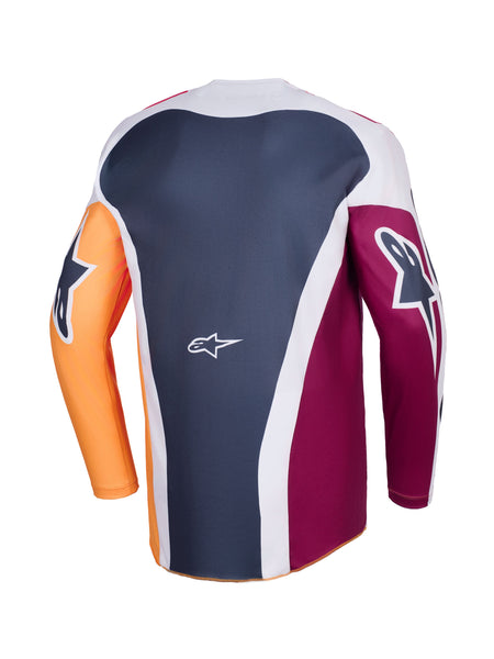 Dres Alpinestars Racer Portl červená/oranžová/světle šedá