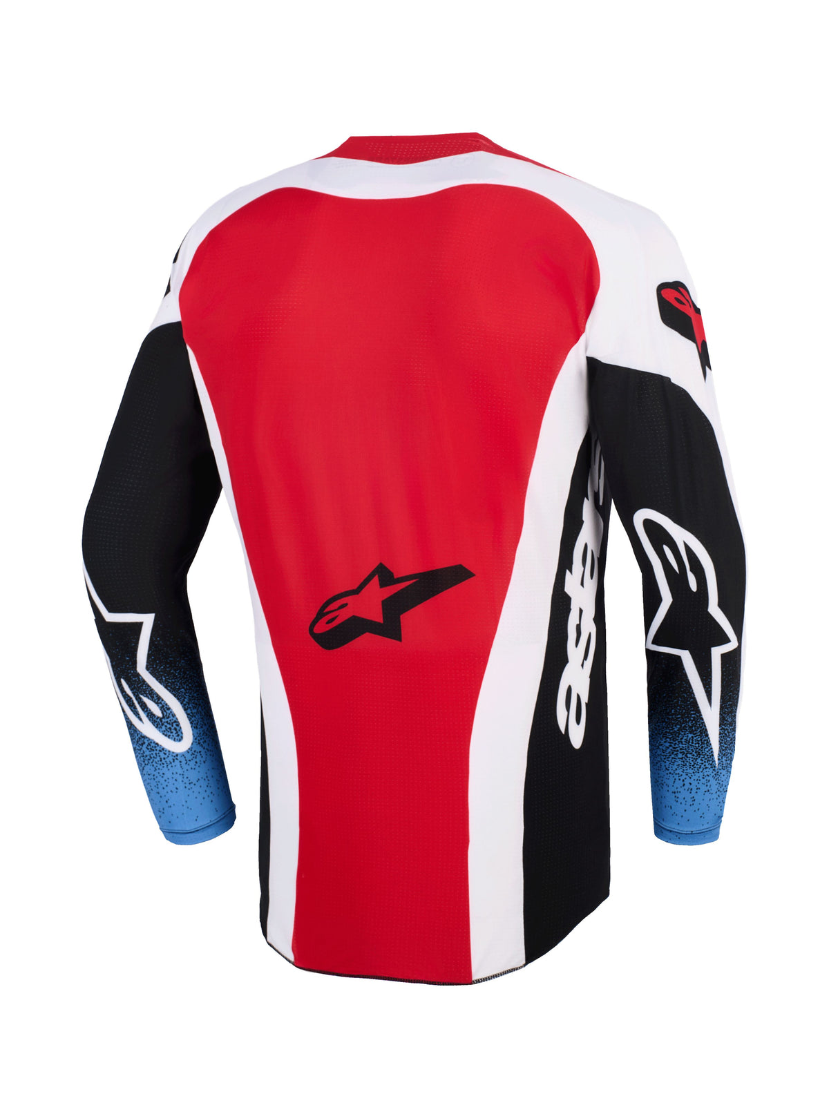 Dres Alpinestars Techstar Knif černá/bílá/modrá/červená