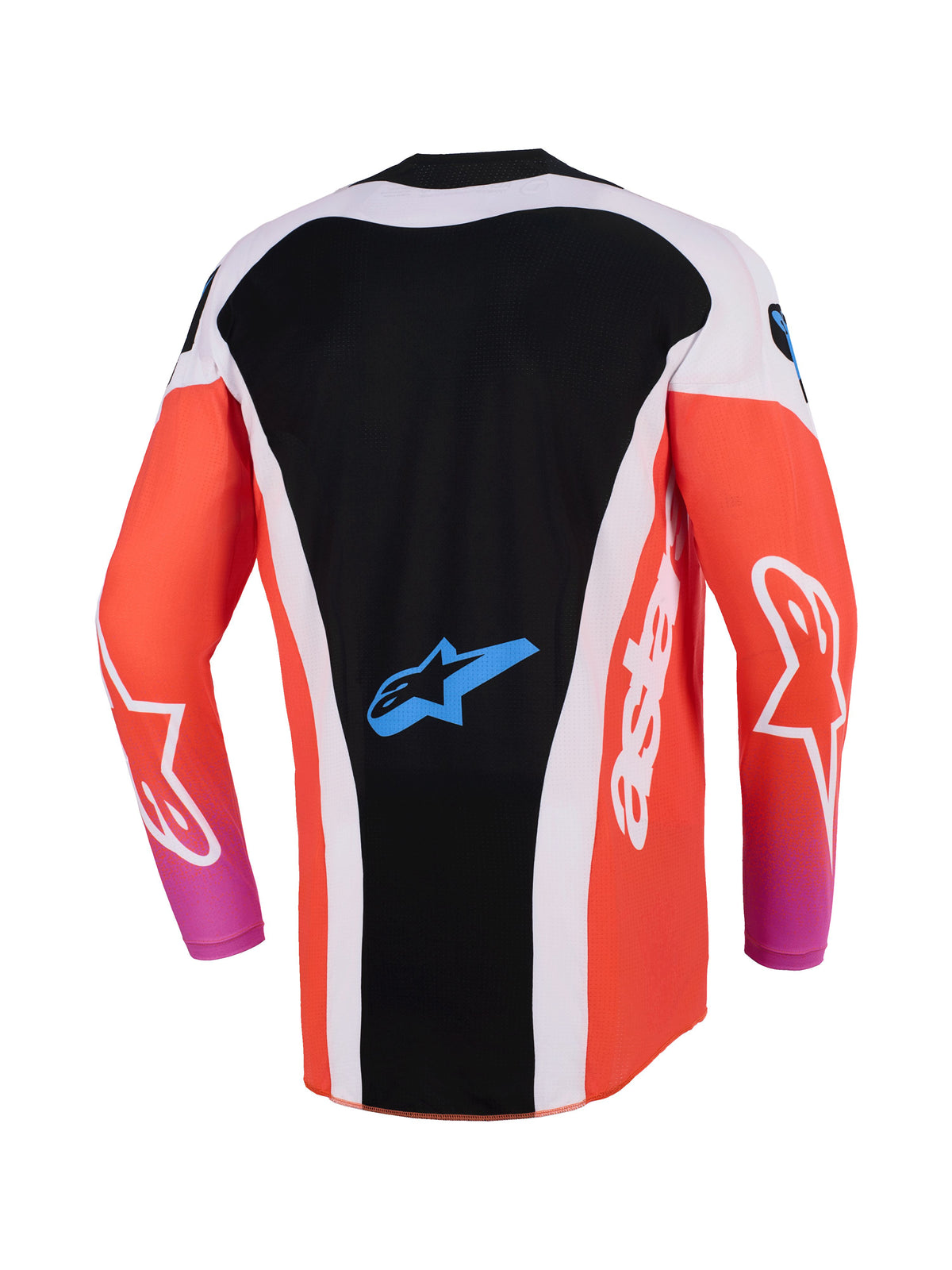 Dres Alpinestars Techstar Knif světle šedá/oranžová fluo/černá