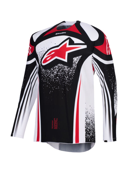 Dres Alpinestars Techstar Nomur černá/bílá/červená