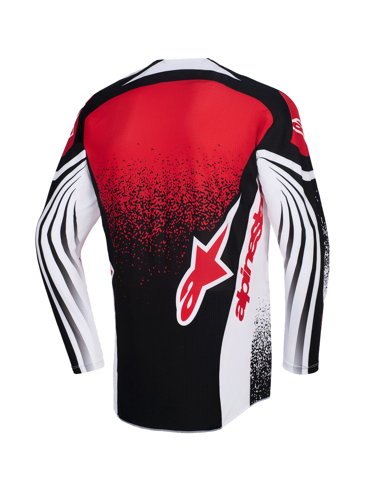 Dres Alpinestars Techstar Nomur černá/bílá/červená