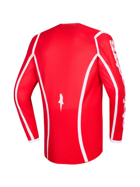 Dres Alpinestars Fluid Apex červená/bílá