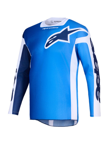 Dres Alpinestars Racer AIR Portl modrá/bílá