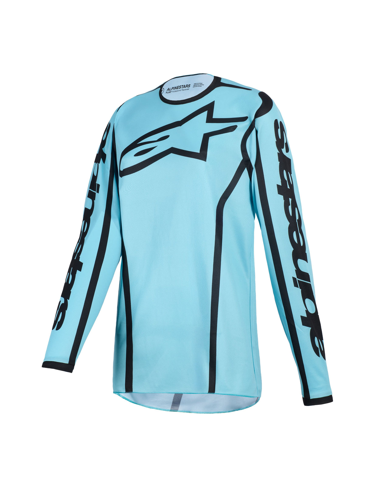 Dámská dres Alpinestars Stella Fluid Apex tyrkysová/černá