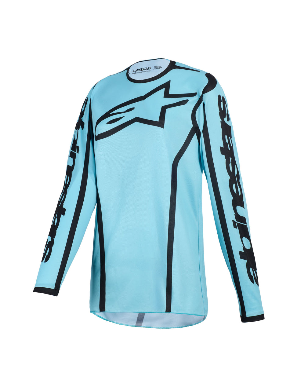Dámská dres Alpinestars Stella Fluid Apex tyrkysová/černá