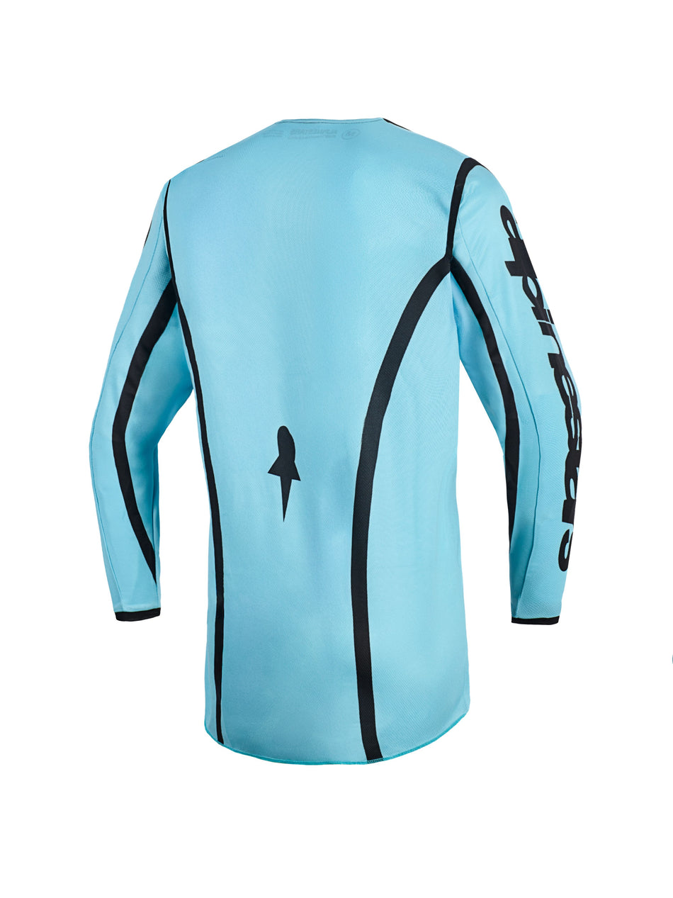 Dámská dres Alpinestars Stella Fluid Apex tyrkysová/černá