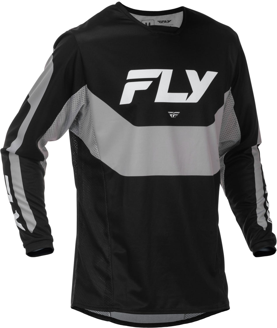 Dres Fly Racing Kinetic černá/šedá