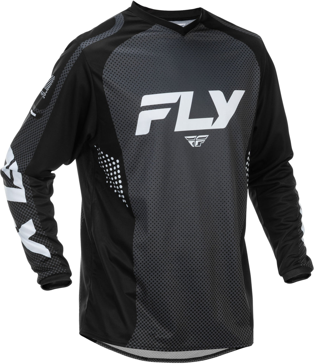 Dres Fly Racing F-16 černá/bílá