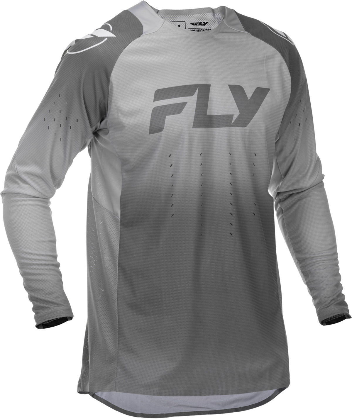 Dres Fly Racing Evolution bílá/šedá
