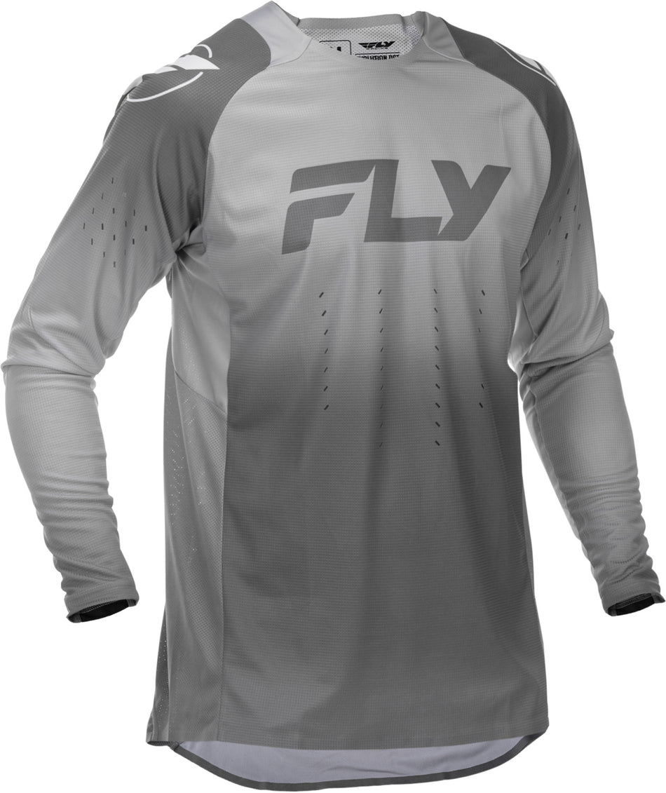 Dres Fly Racing Evolution bílá/šedá