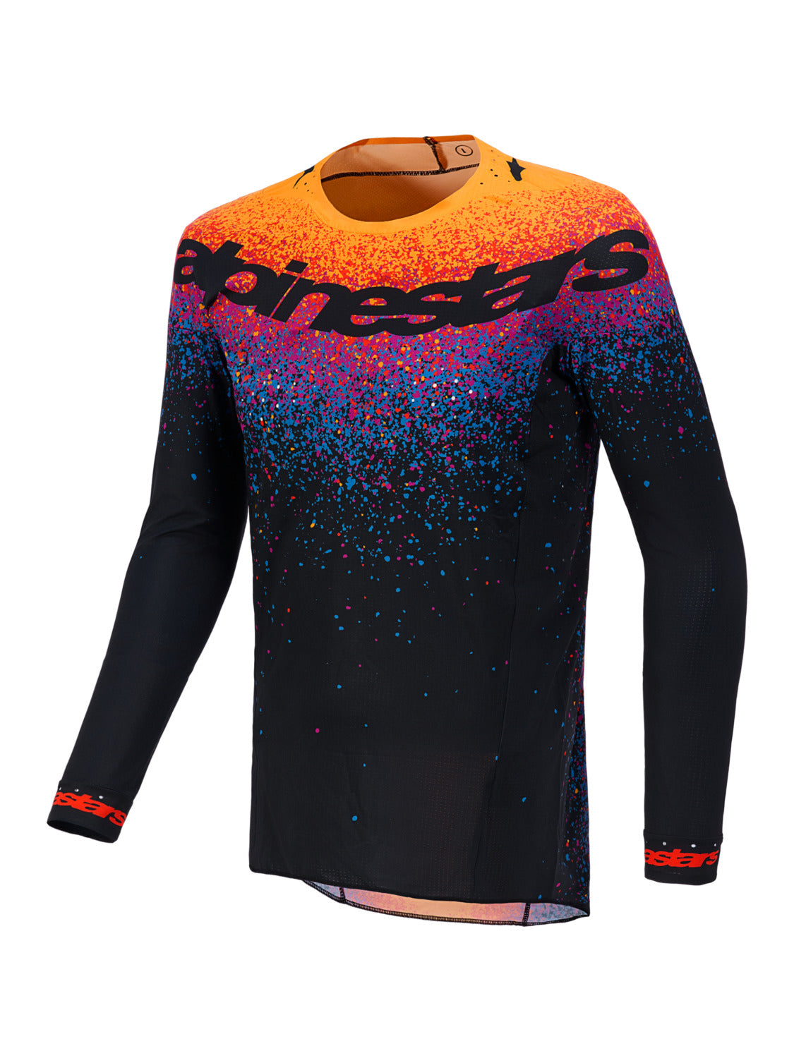 Dres Alpinestars Supertech limitovaná edice Black Hole černá/multicolor