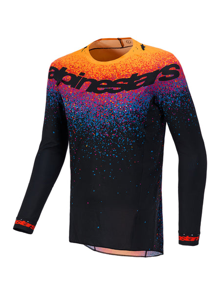 Dres Alpinestars Supertech limitovaná edice Black Hole černá/multicolor