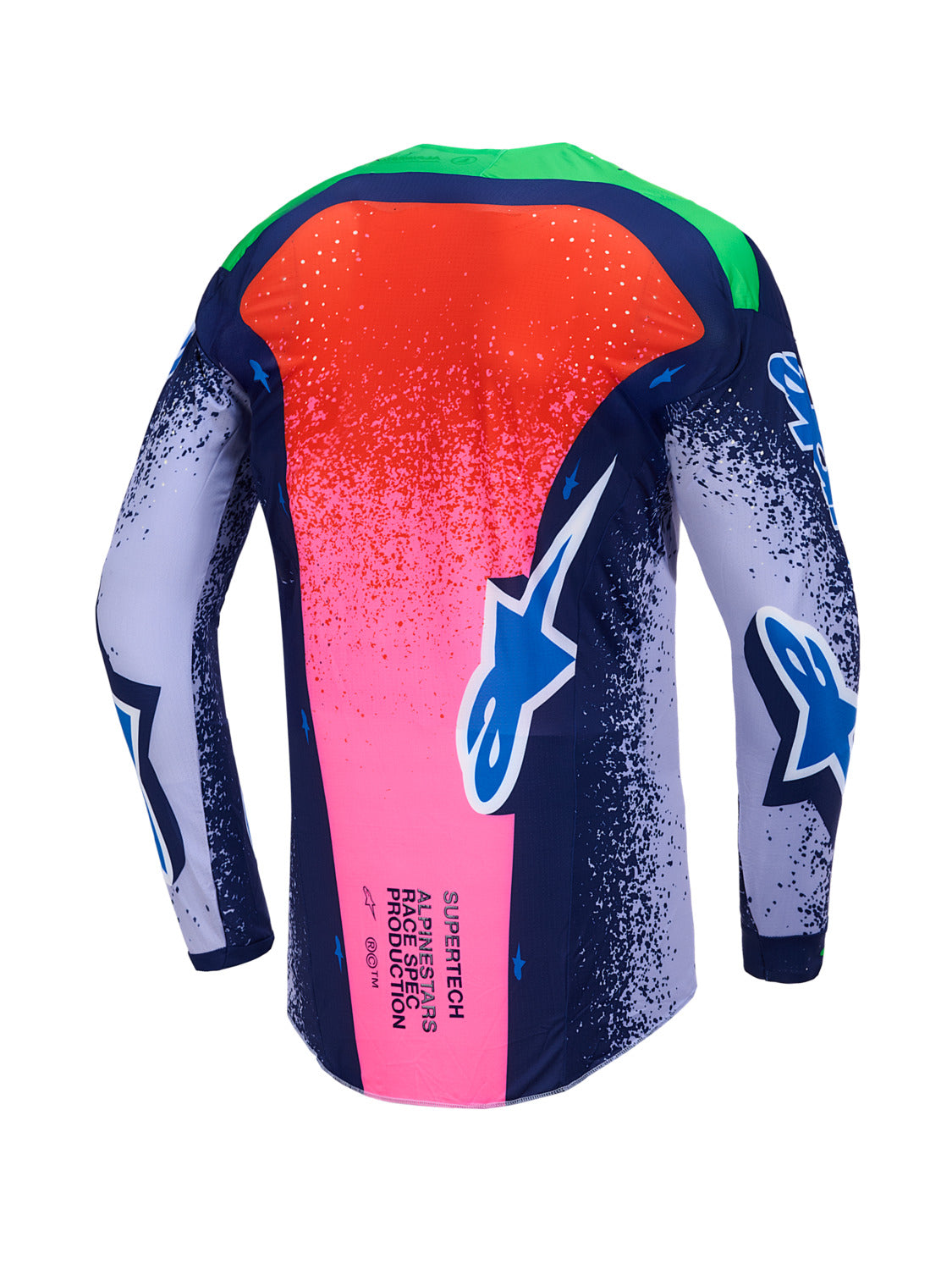Dres Alpinestars Supertech limitovaná edice Records šedá/multicolor