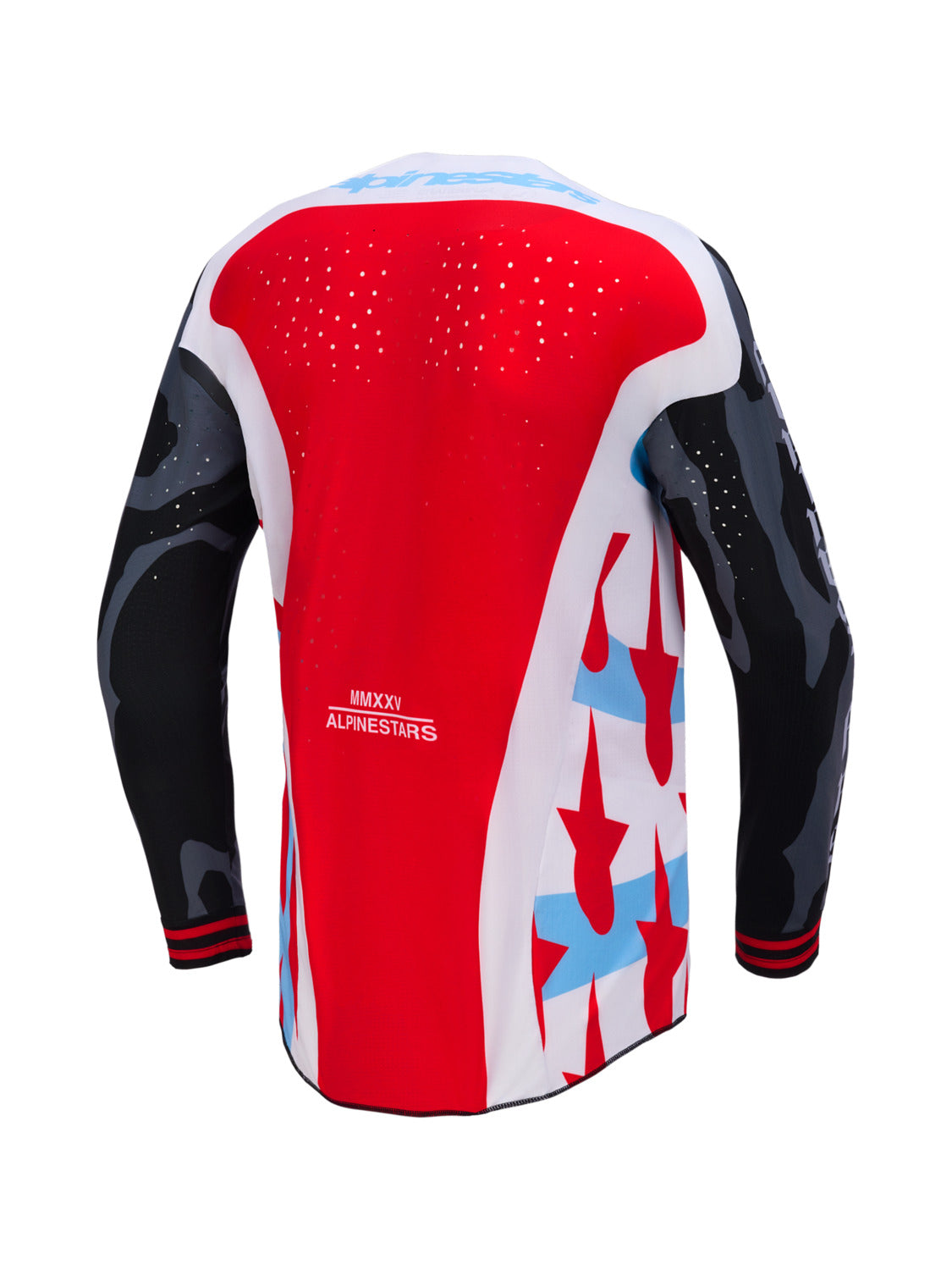 Dres Alpinestars Techstar limitovaná edice Beast Coast šedá/černá/oranžová