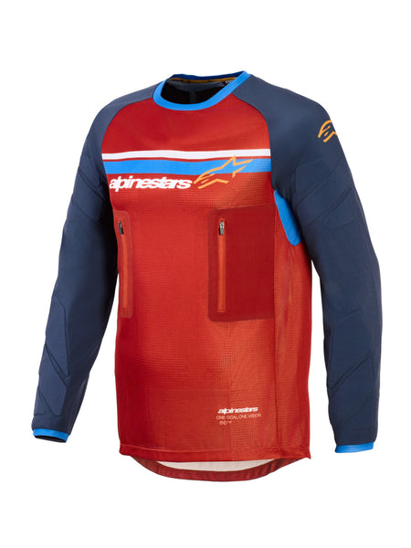 Dres Alpinestars Maxdura Dual oranžová/tmavě modrá