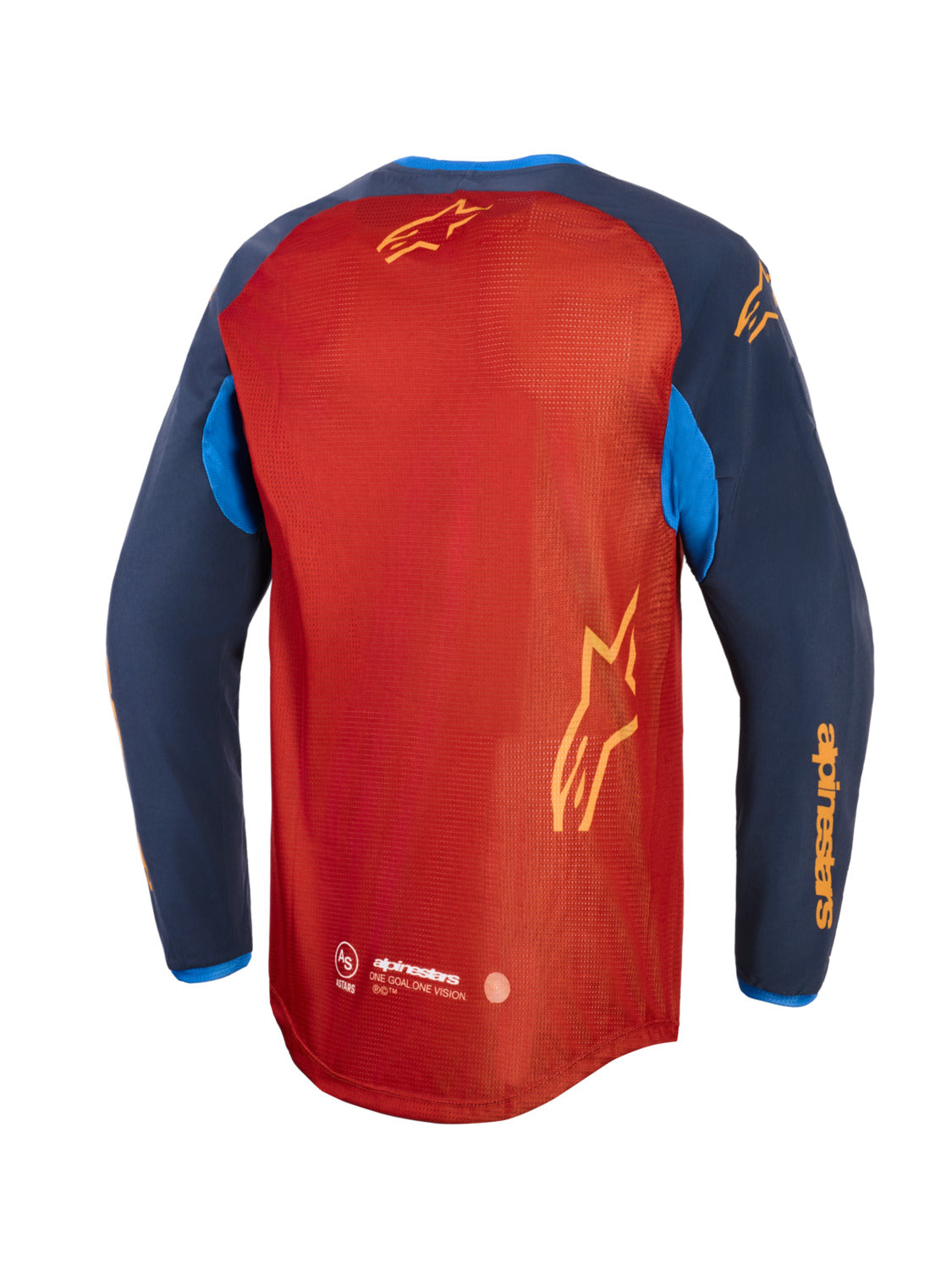 Dres Alpinestars Maxdura Dual oranžová/tmavě modrá