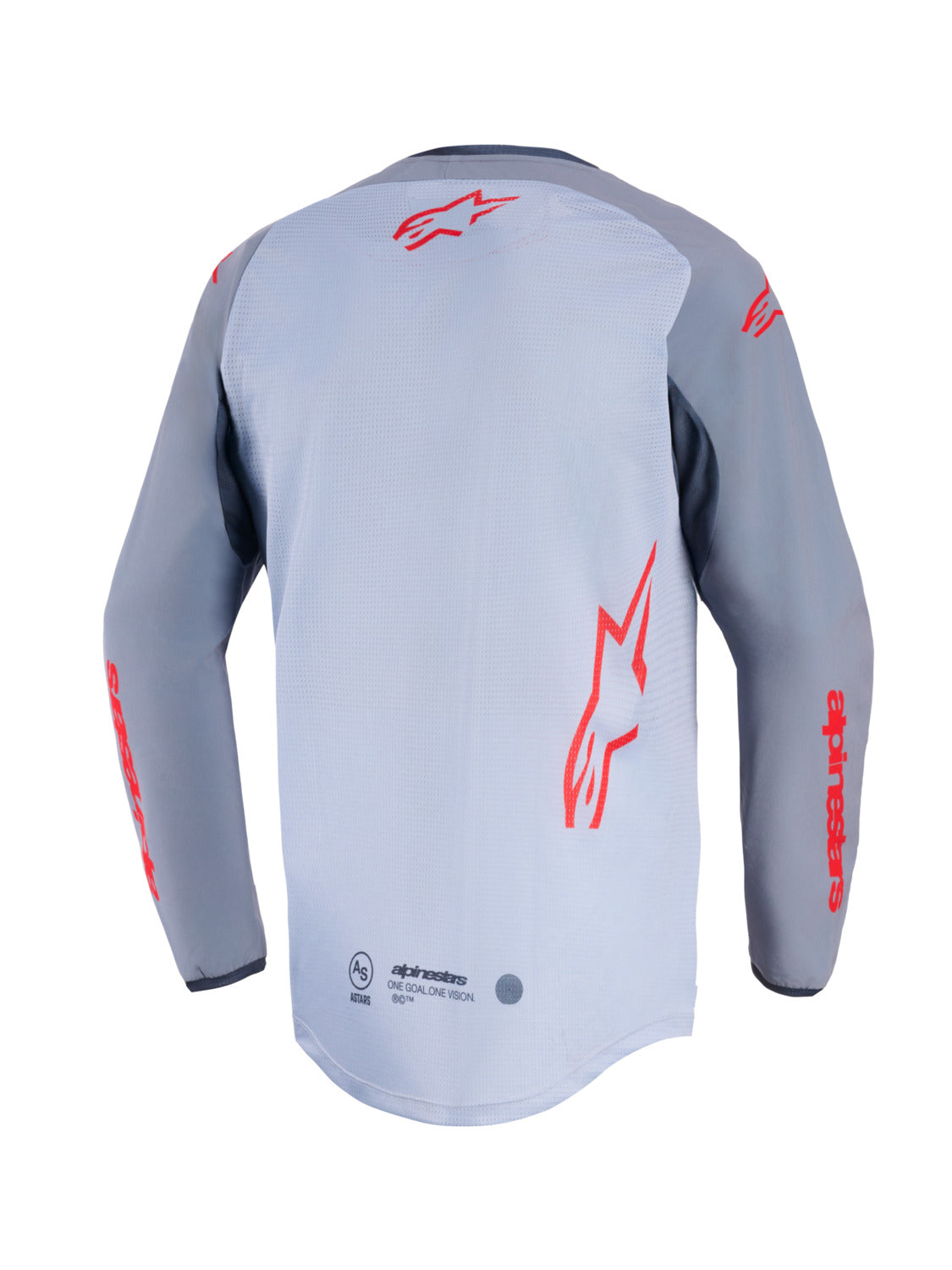 Dres Alpinestars Maxdura Dual světle šedá/tmavě šedá/oranžová