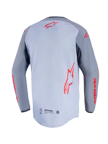 Dres Alpinestars Maxdura Dual světle šedá/tmavě šedá/oranžová