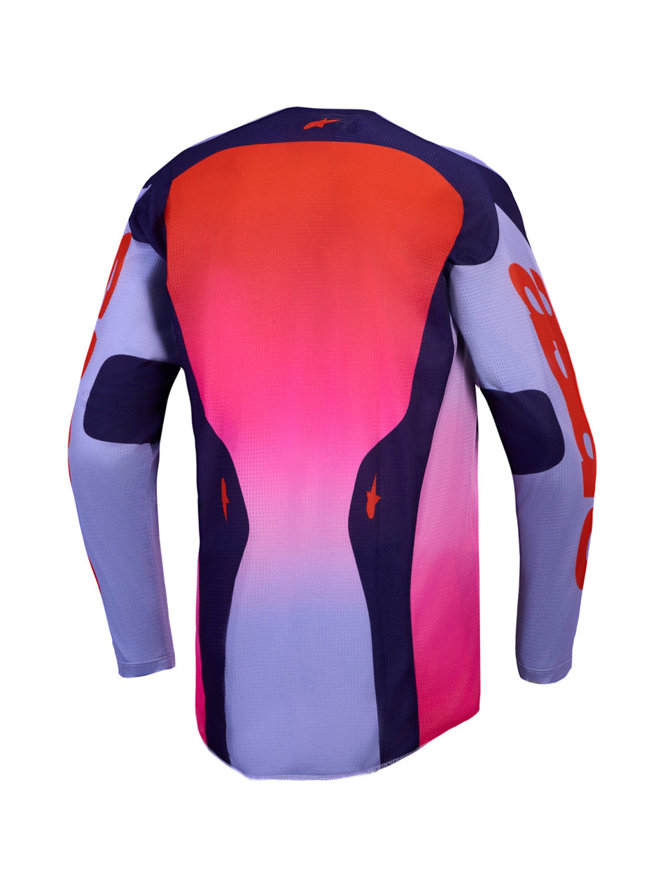 Dres Alpinestars Racer AIR Hunt světle růžová/fialová