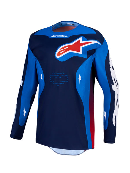 Dres Alpinestars Racer Hunt modrá/tmavě modrá/červená