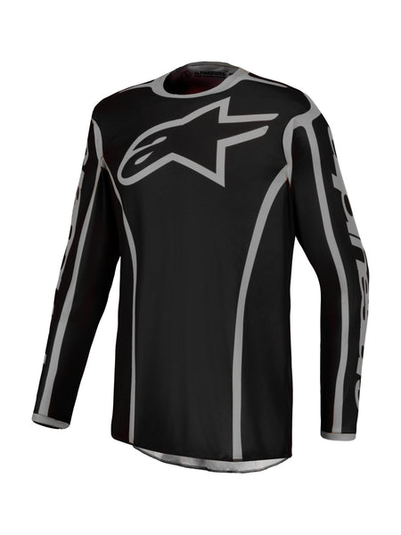 Dres Alpinestars Fluid Apex V2 černá/stříbrná