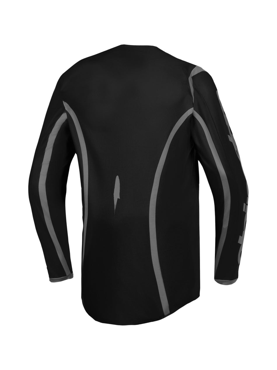 Dres Alpinestars Fluid Apex V2 černá/stříbrná