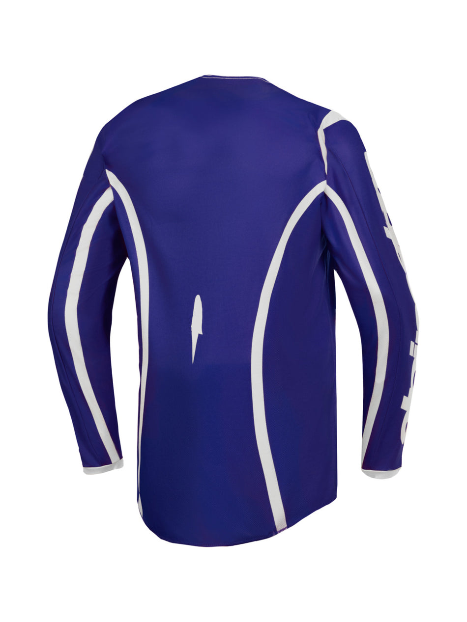 Dres Alpinestars Fluid Apex V2 tmavě modrá/bílá