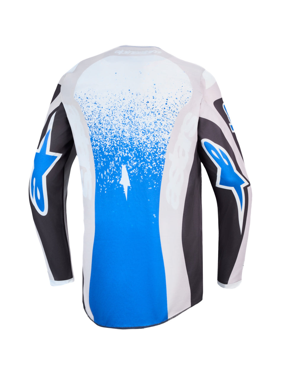 Dres Alpinestars Fluid Drag tmavě šedá/světle šedá/modrá
